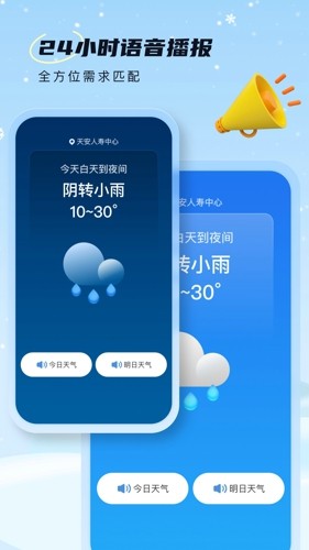 雪融天气截图3