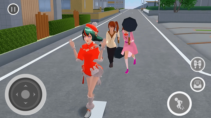 樱花校园接力跑酷