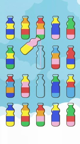 颜色拼接倒水游戏截图3