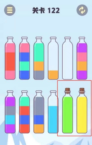 颜色拼接倒水游戏截图2