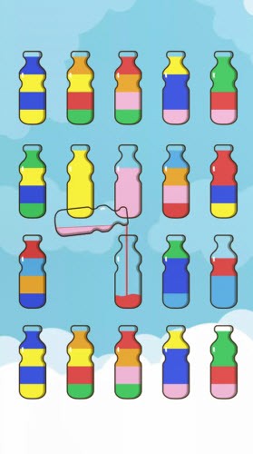 颜色拼接倒水游戏截图1