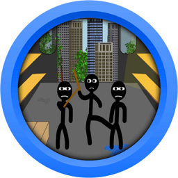 逃跑火柴人游戏