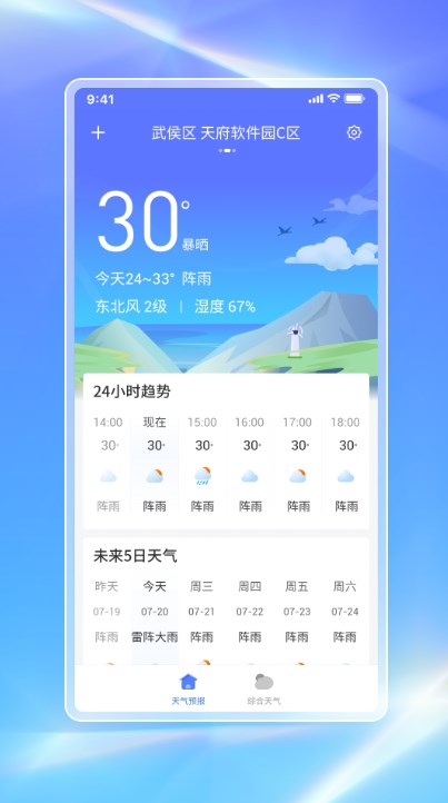 白鸽天气