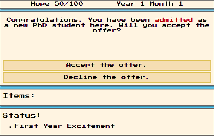 PhDSimulator