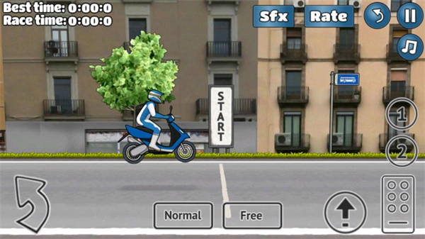 Wheelie Challenge翘头游戏截图2