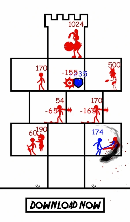 火柴人英雄无限钻石版41122