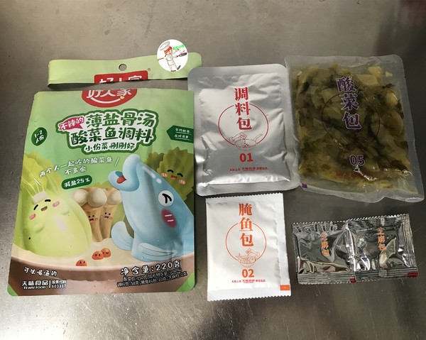 酸菜鱼的步骤