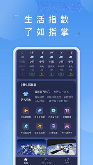 蚂蚁天气截图3