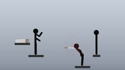 火柴人扔剑截图3