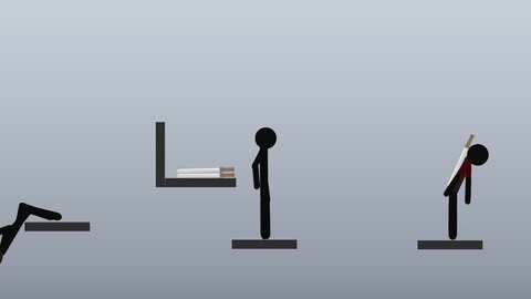 火柴人扔剑截图2