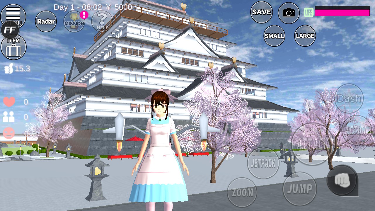 樱花校园模拟器破解版中文版(SAKURA SchoolSimulator)