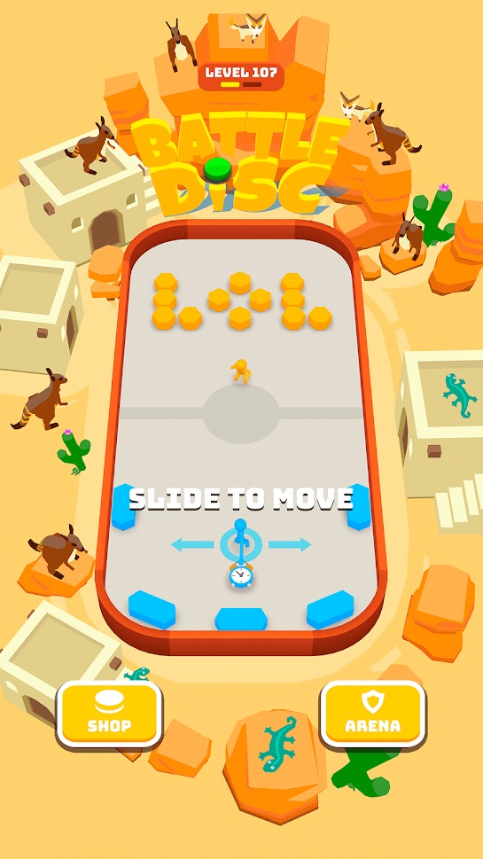飞盘战斗截图3