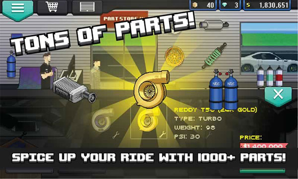pixelcarracer万匹马力版截图2