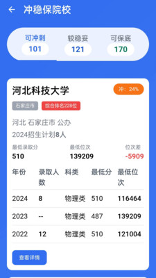 低分志愿填报截图2