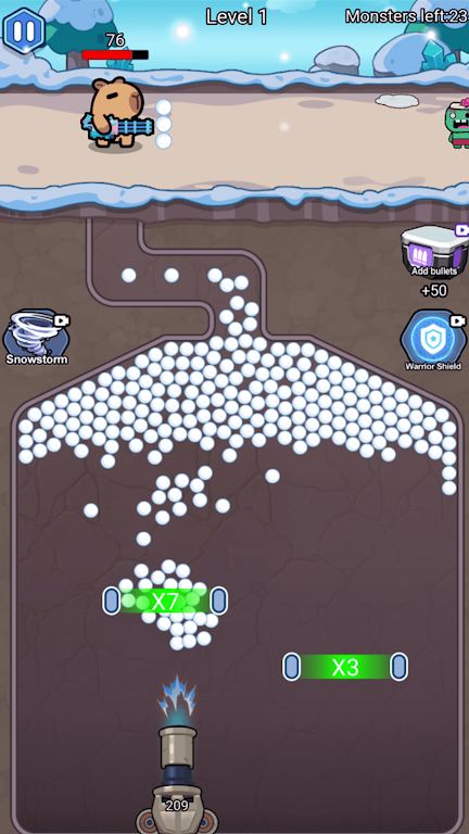 雪球子弹倍增器截图3