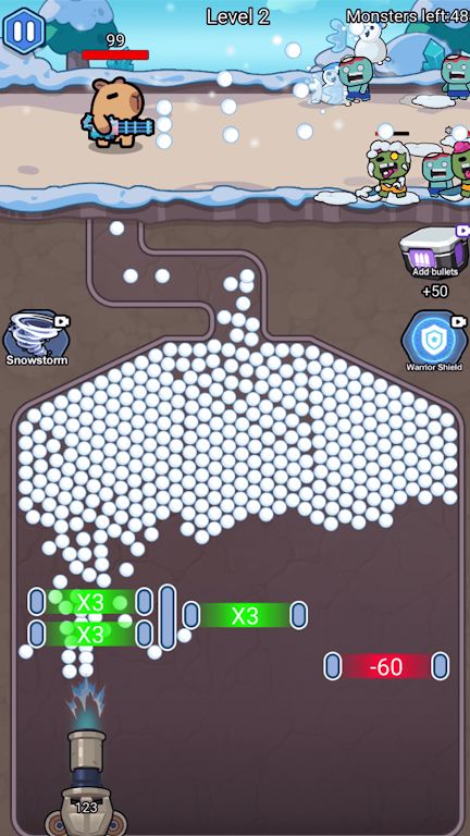 雪球子弹倍增器截图2
