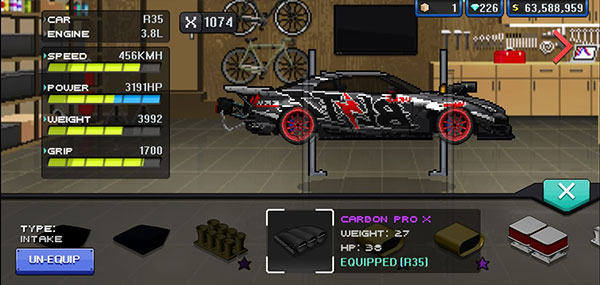 像素赛车手内置mod菜单汉化版