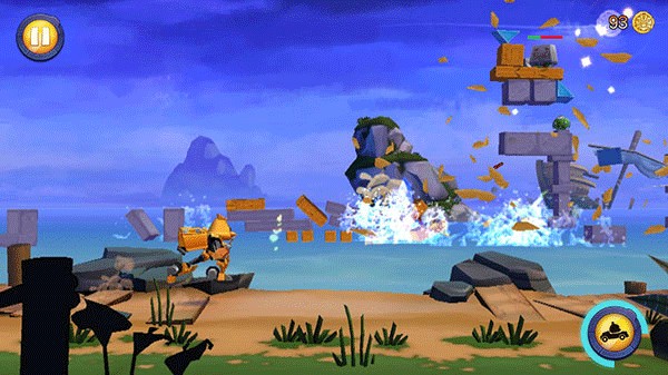 愤怒的小鸟变形金刚游戏图片3