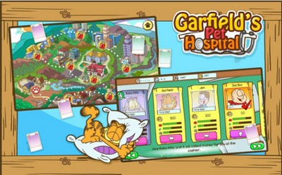 加菲猫宠物医院游戏